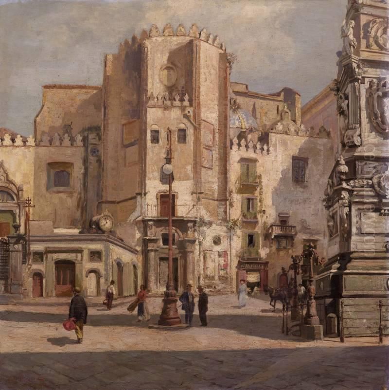 Paesaggio Urbano Oil Painting by Pablo Emilio Passaro