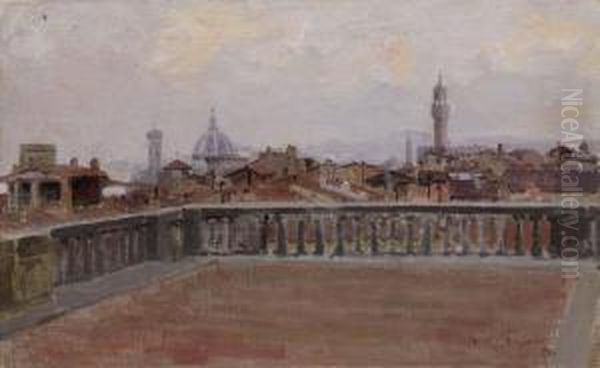 Firenze Oil Painting by Pablo Emilio Passaro
