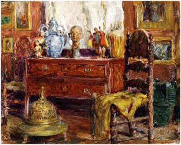 Interno Oil Painting by Pablo Emilio Passaro