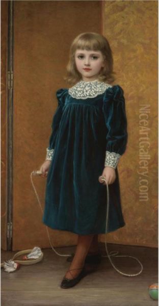 Portrait Of Dora Oil Painting by Kate Perugini