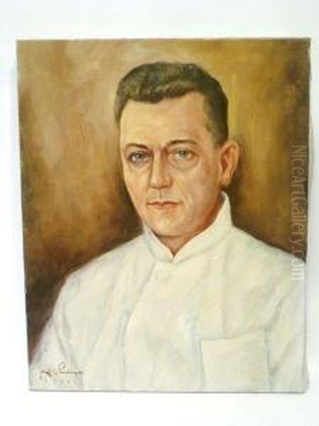 Autoportrait Oil Painting by John Philipp