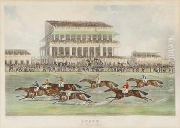 Epsom Oil Painting by James Pollard