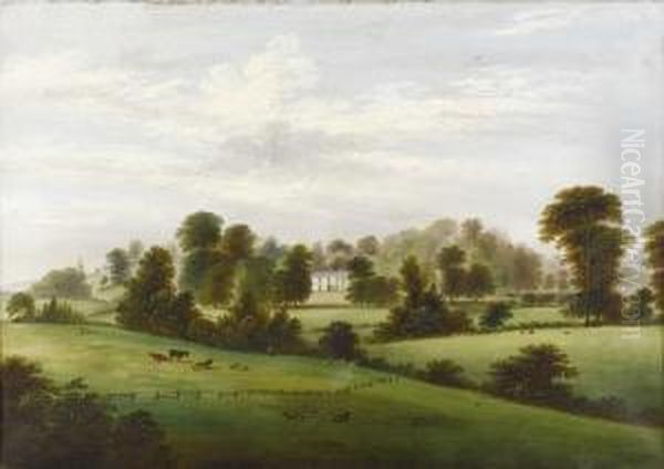 Untitled, Plantation Oil Painting by Henry Cheever(s) Pratt