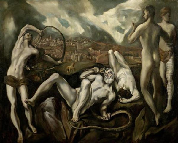 Laocoon Oil Painting by Max Rappaport