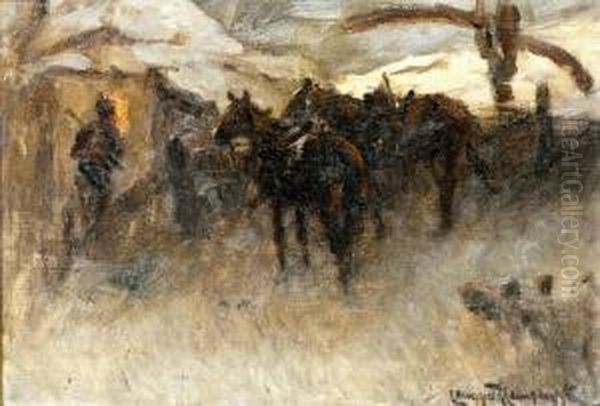 Itatas Oil Painting by Ede Lengyel Reinfuss