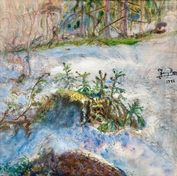 Winter Oil Painting by Repin Iliya