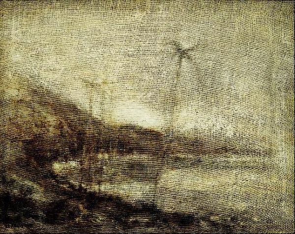 Playon De Punta Brisas Mirando Oil Painting by Armando Reveron
