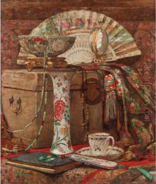 A Study Oil Painting by William Robson