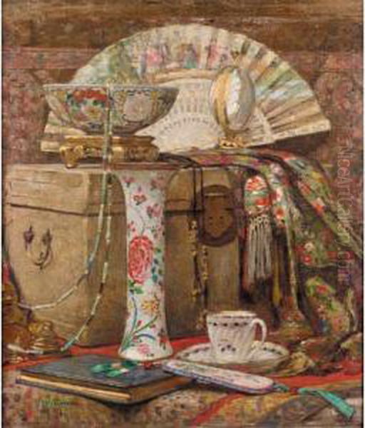 A Study Oil Painting by William Robson