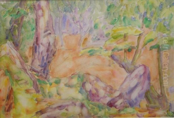 Untitled Oil Painting by John Russell