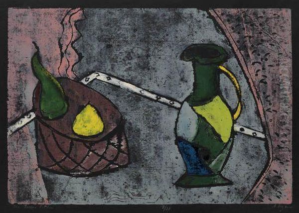 The Green Pitcher Oil Painting by Anne Ryan