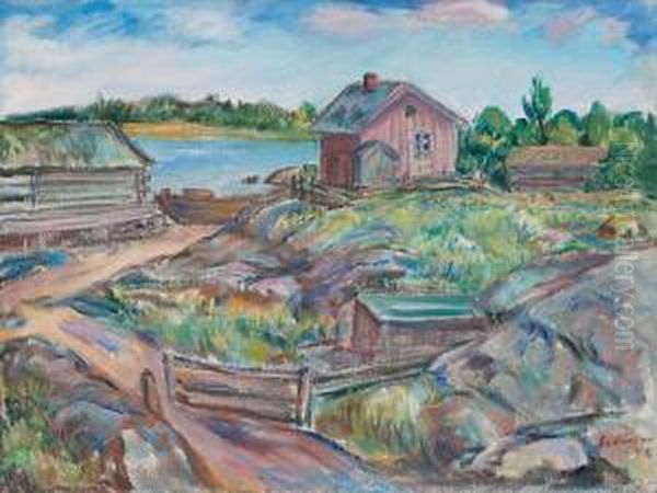 Archipelago Impression Oil Painting by Tyko Sallinen