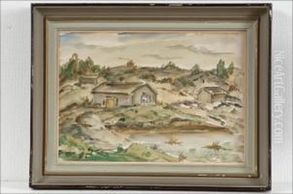 Maisema - Landskap Oil Painting by Tyko Sallinen