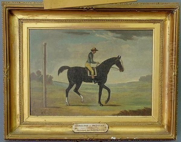 Equine Portrait Oil Painting by John Sartorius