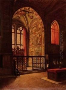 Interno Di Santa Croce A Firenze