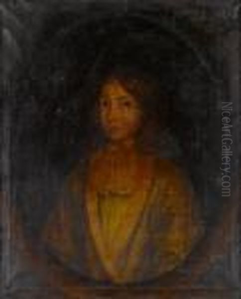 Portrait Of A Boy Oil Painting by John Scougall