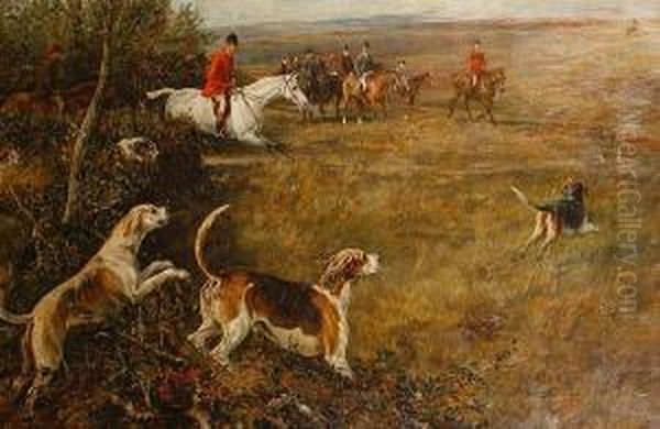 The Pursuit Oil Painting by Allen Culpepper Sealey