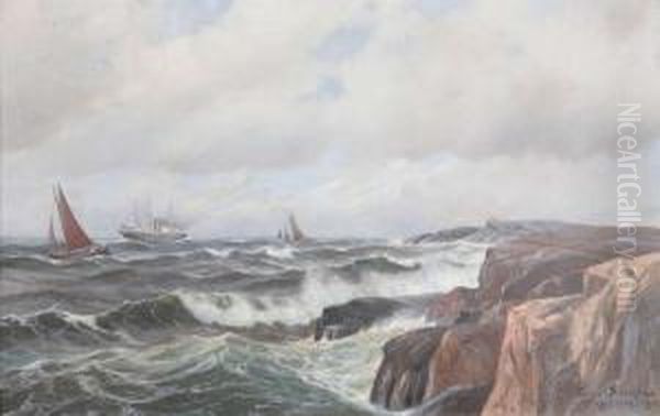 'marstrand' Oil Painting by Conrad Selmyhr