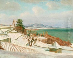 Paysage D''hiver A Vaumarens