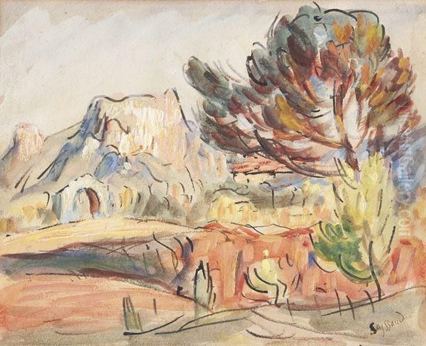Paysage Oil Painting by Rene Seyssaud