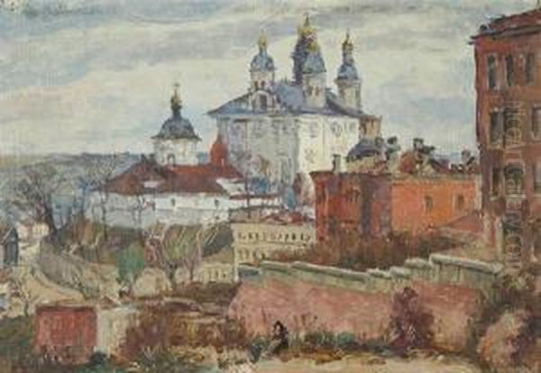 Old Smolensk Oil Painting by Shegal