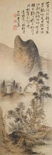 Landscape Oil Painting by Shitao