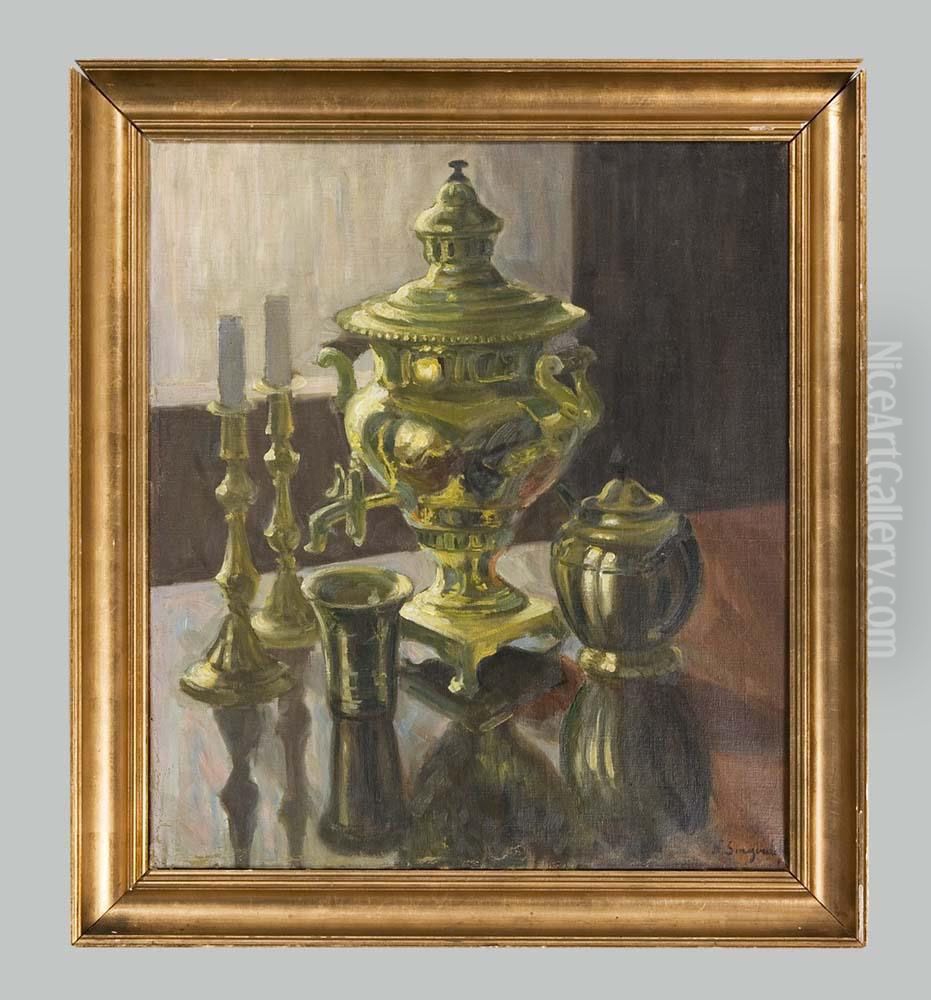 Stilleben Oil Painting by Nicolas Sinezouboff