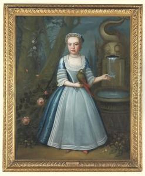 Portrait Of Elizabeth Kettle Oil Painting by John Smibert