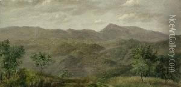 Umkreis: Landschaft In Oil Painting - Carl Friedrich Lessing