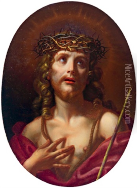 Der Dornengekronte Christus Oil Painting - Carlo Dolci