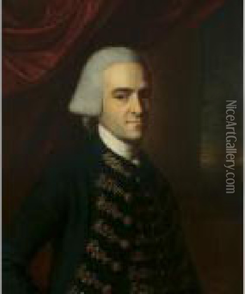 Portrait Of John Hancock Oil Painting - John Singleton Copley