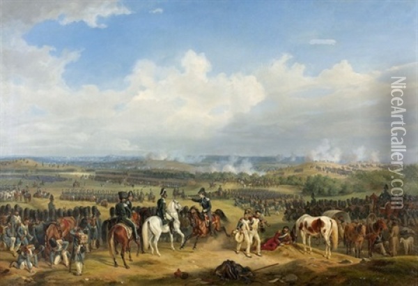Die Schlacht Bei Witebsk Am 27. Juli 1812 Oil Painting - Albrecht Adam