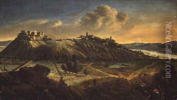Stirling- in the Time of the Stuarts Oil Painting - Johannes Vorsterman