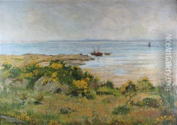 A Spring Morning Oil Painting - Barclay Henry