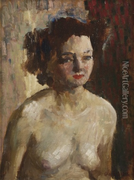 A Nude (sketch) Oil Painting - Roderic O'Conor