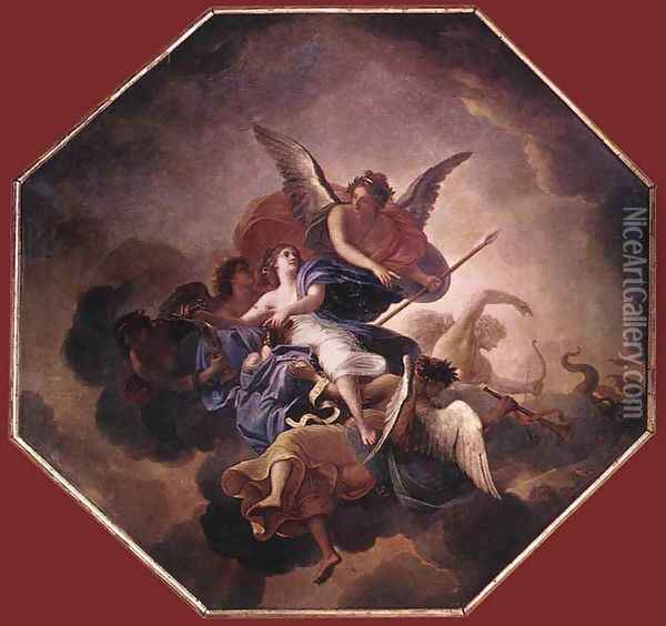 The Triumph of Faith 1658-60 Oil Painting - Charles Le Brun