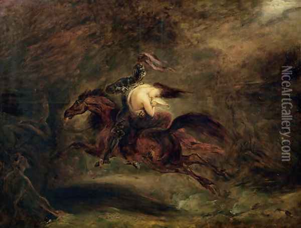 The Dead Go Quickly, 1830 Oil Painting - Ary Scheffer