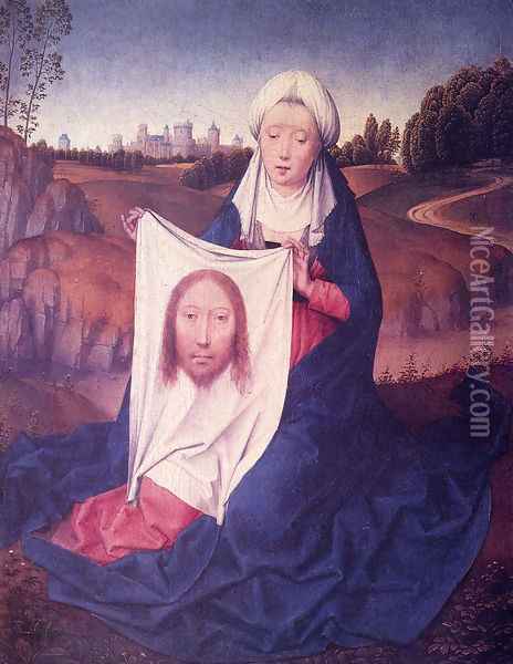 St. Veronica Oil Painting - Hans Memling