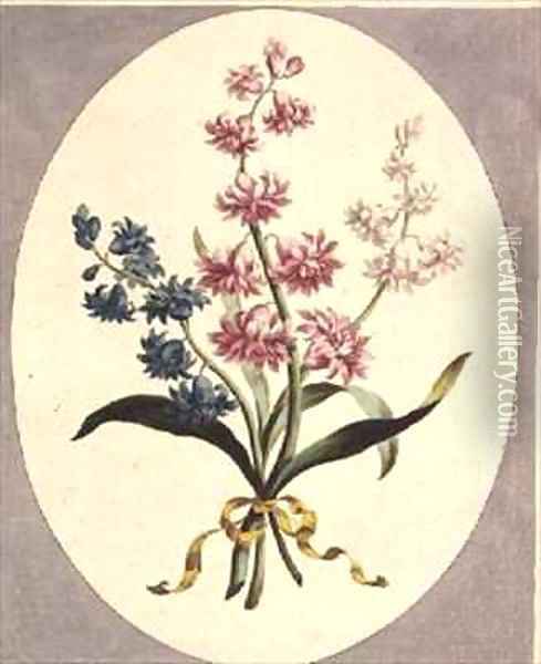 Eastern Hyacinths Oil Painting - John Edwards