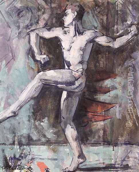 The Dancer Oil Painting - Francis Campbell Boileau Cadell