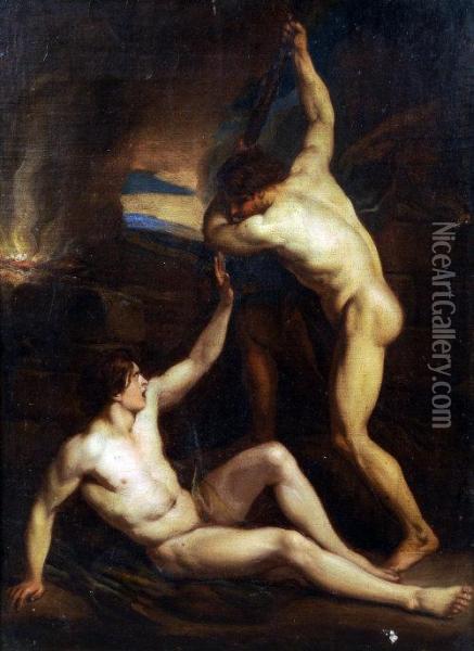 Cain And Abel Oil Painting - Benjamin West