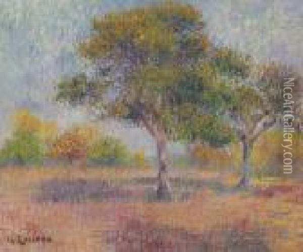 Paysage Oil Painting - Gustave Loiseau