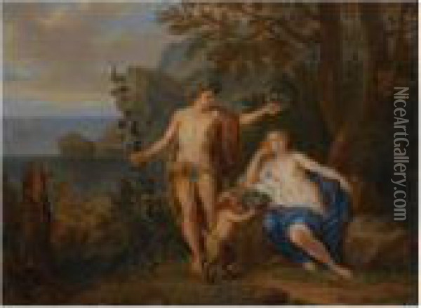 Bacchus And Ariadne Oil Painting - Victor Honore Janssens