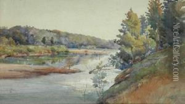 Hawkesbury Oil Painting - David Henry Souter
