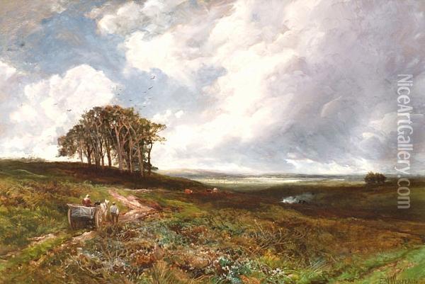 Returning To The Farm Oil Painting - Edmund Morison Wimperis