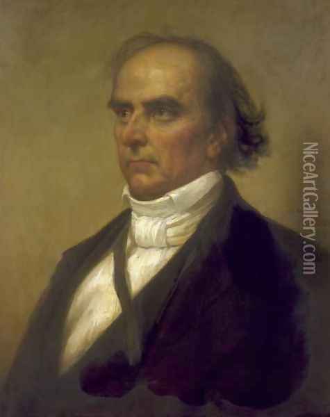 Daniel Webster Oil Painting - George Peter Alexander Healy