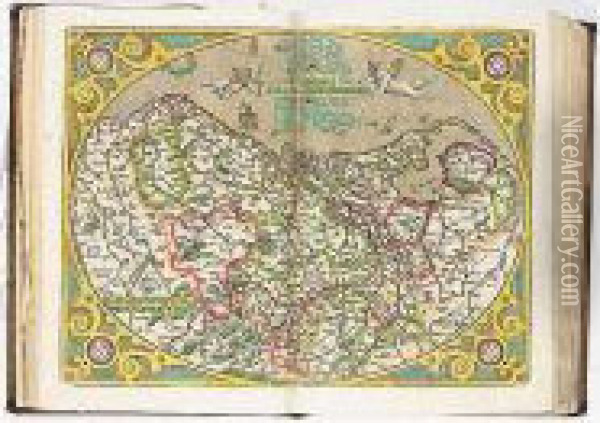Theatrum Orbis Terrarum... The Theatre Of The Whole World Set Forth By That Excellent Geographer Abraham Ortelius. London: Printed By John Norton, 1606 Oil Painting - Abraham Oertel Ortelius