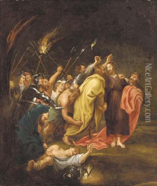 The Arrest Of Christ Oil Painting - Sir Anthony Van Dyck