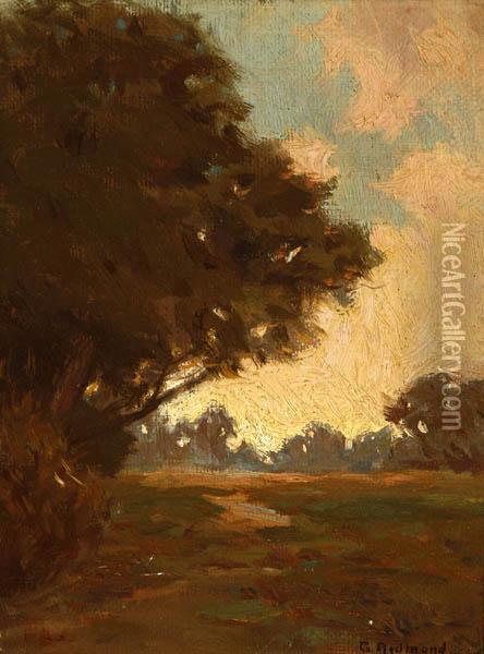 Quiet Evening Oil Painting - Granville Redmond