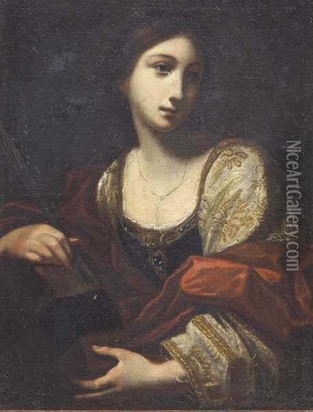 Santa Caterina D'alessandria Oil Painting - Francesco Botti